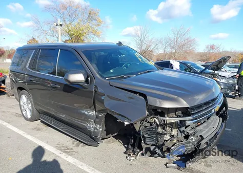 2021 Chevrolet Tahoe 4Wd Lt из США, поврежденный, VIN 1GNSKNKT2MR348267